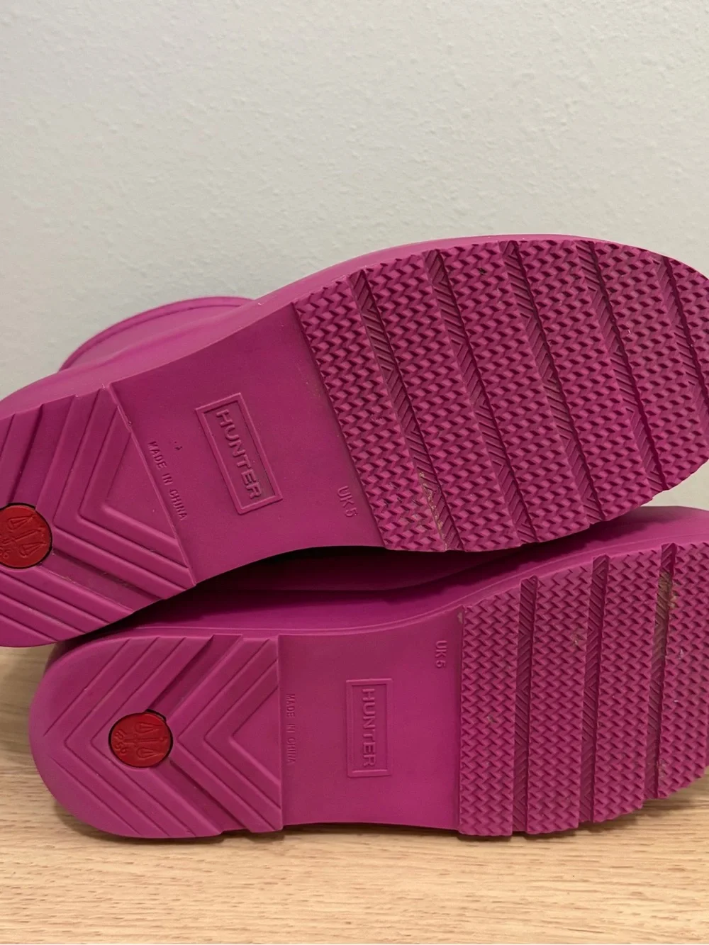 Hunter Woman’s Pink Rain Boots